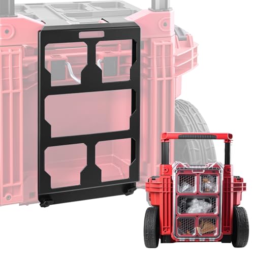 Packout Mounting Plate Compatible with Milwaukee 48-22-8427 Toolbox, Attaches to Rolling Toolbox Handle, Organizer Storage Bracket for Packout Tool Box System
