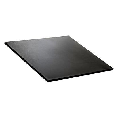 Camco 43704-A Decor Mate Stove Topper and Cutting Board - Eliminates RV and Camper Stove Top Rattling |Can be Used as a Serving Tray - Black (43704)