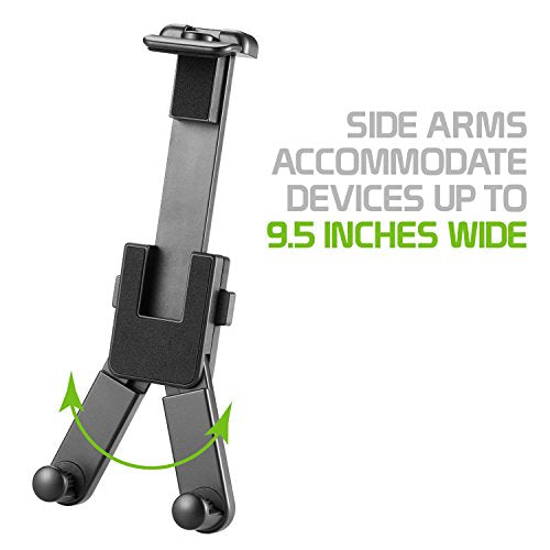 Cellet Cup Holder Tablet Mount, Car Cradle Holder Compatible for All iPad, Pro, Air, Mini Samsung Galaxy Tablet, Amazon Fire Microsoft Surface