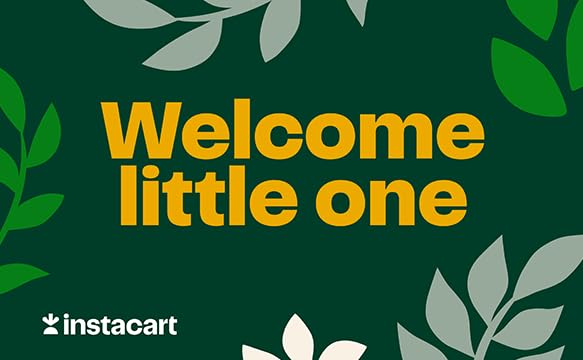 Instacart Welcome Baby eGift Card