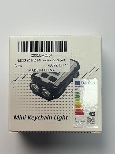 NGOKPYD N10 Clip on Torch,Mini Torch Rechargeable Red Blue Flash Light for Safety Lights Warning for Night Walking Dog,Hands Free Small Flashlight Portable LED Work Light Hiking Camping Accessories