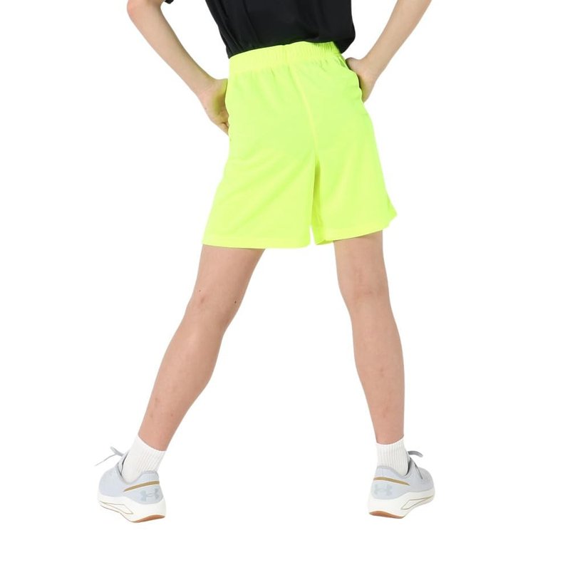 Under Armour Boys Tech Mesh Shorts, (731) High Vis Yellow / / Black, X-Small