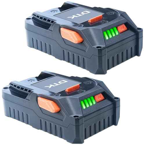 DTK Battery Replacement for RIDGID 18V Battery Drill R840087 R840083 R840086 R840085 R840084 AC840085 AC840086 AC840087P AC840089 Tools 3000mAh 2 Packs