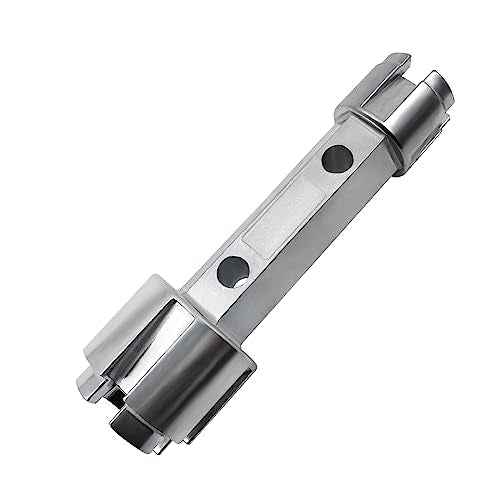 Tub Drain Remover Wrench, Heavy Duty Drain Wrench Aluminum Alloy Wrench for Install and Remove Most Bath and Shower Drains