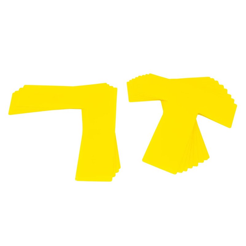 Champion Sports Rhino Pickleball Court Boundary Marker Set, Yellow