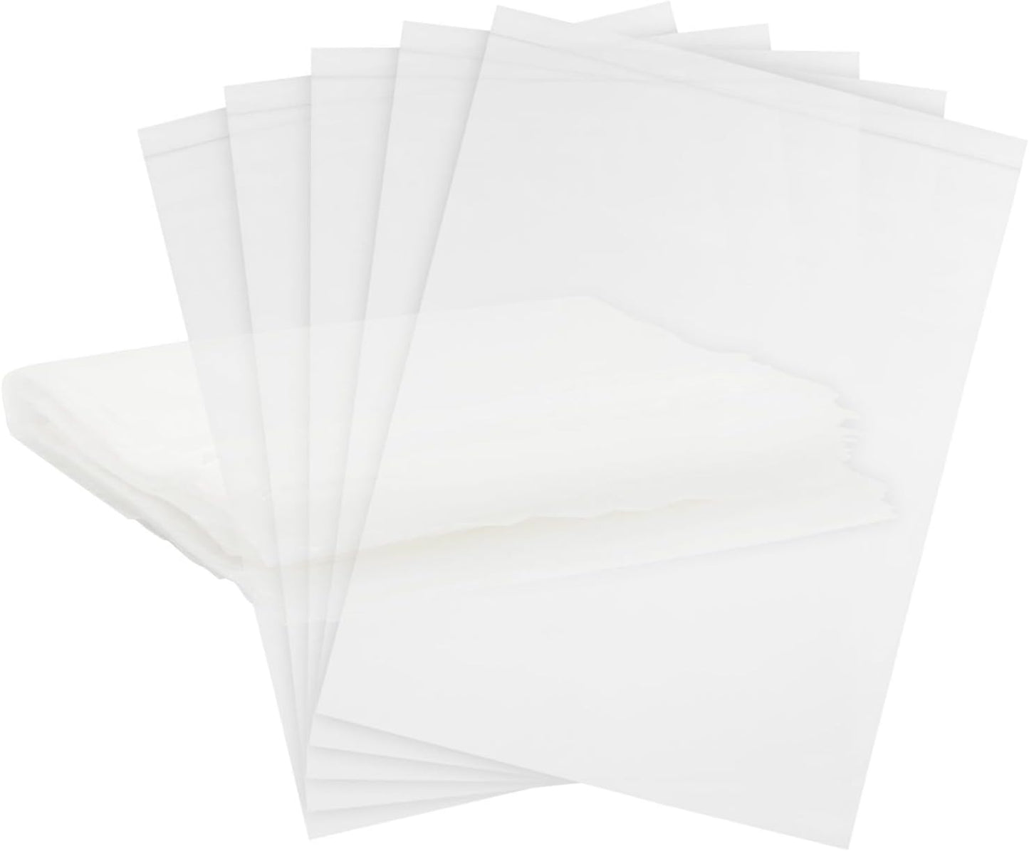 Juvale Freezer Bags - 2 Gallon, 17 x 13 in, Clear, 120 Pack - Reusable Resealable Plastic Food Storage Bags for Kitchen & Home Organization