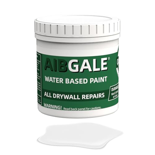 Water Based Wood Paint No Sanding or Priming, Quick Drying Multi-Surface Paint for Indoor Outdoor Cabinets, Walls and Doors - Low Odor/Non-Toxic, Semi-Gloss White, 8 Oz