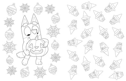 Bluey: Hooray, It's Halloween!: A Coloring Book