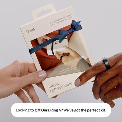 Oura Ring 4 - Silver - Size 8 - Smart Ring - Unique Sizing, Not Standard US Ring Sizes - Size First - Sleep Tracking Wearable - Heart Rate - Fitness Tracker - Up to 8 Days of Battery Life