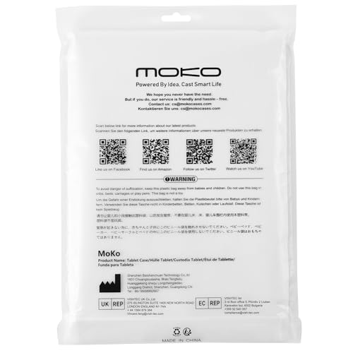 MoKo Case for 7" Kindle Paperwhite (12th/11th Gen-2024/2021) & Colorsoft Signature Edition, Slim PU Shell Cover with Auto-Wake/Sleep, Flowers
