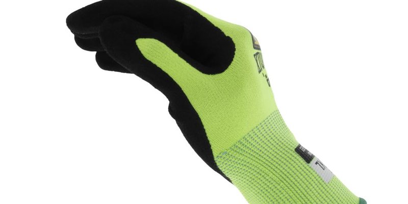 Mechanix Wear Hi-Viz SpeedKnit Utility Work Gloves - High-Visibility Coated-Knit Work Gloves - Abrasion Resistant - Oil-Resistant Micro Foam Grip - Machine Washable - Yellow - Small/Medium - 12 Pack