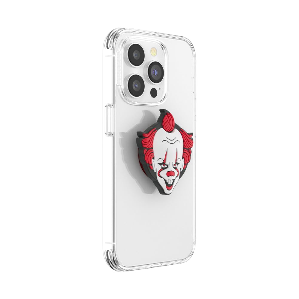 PopSockets Phone Grip with Expanding Kickstand, Adhesive Grip, PopOut, WB Horror - Pennywise