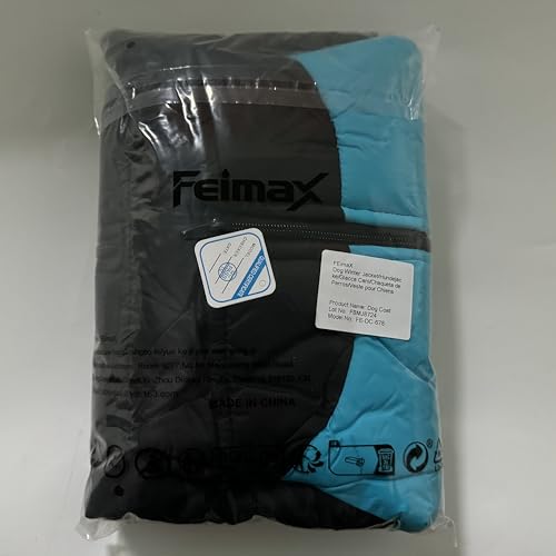 FEimaX Dog Coat Waterproof Winter Warm Jacket Puppy Vest Outdoor Pet Windproof Apparel Dog Clothes for Cold Weather, Soft Padded Harness with D-ring for Small Medium Large Dogs