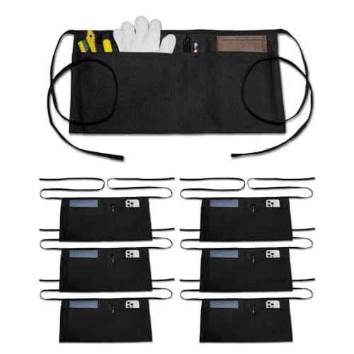 Canvas Work Waist Apron with 3 Pocket