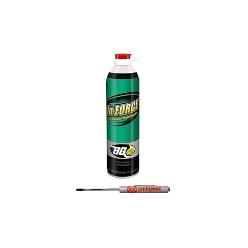 Smilyeez Listing for BG in-Force PN 438 Ion Activated Penetrating Oil (1 Can) and Pocket Screwdriver