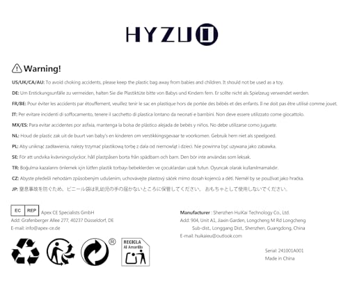 HYZUO 13 Inch Laptop Sleeve Case with Stand for 2025-2018 MacBook Air 13 M4 M3 M2 M1, 2025-2016 MacBook Pro 13 M2 M1, 13" iPad Pro/Air, Surface Pro 11/10/9, XPS 13, with Pouch, Black