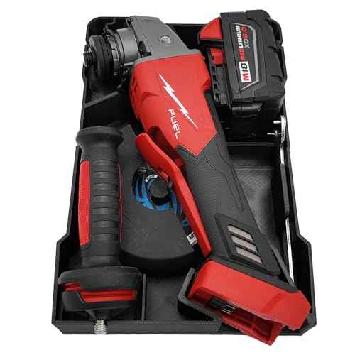 M18 FUEL Cut-Off Grinder Packout Organizer for Milwaukee Compact Organizer - Tool, Blade, and Battery Liner for Enhanced Protection Model 2880-20
