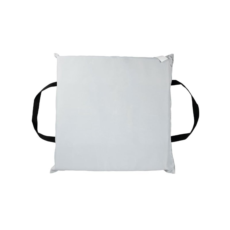 BLUESTORM Throwable Cushion | US Coast Guard (USCG) Approved Type 4 Basic Foam Cushion Preserver (White)
