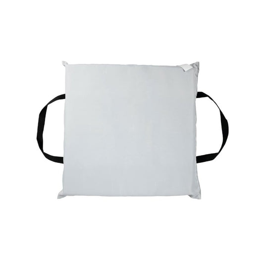 BLUESTORM Throwable Cushion | US Coast Guard (USCG) Approved Type 4 Basic Foam Cushion Preserver (White)