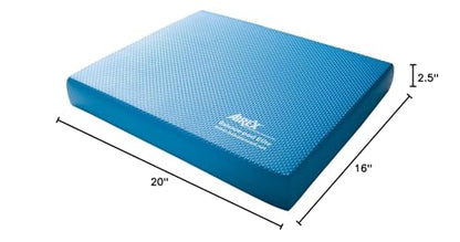 AIREX Balance Pad – Stability Trainer for Balance, Stretching, Physical Therapy, Exercise, Mobility, Rehabilitation and Core Training Non-Slip Closed Cell Foam Premium Balance Pad