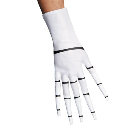 Disney Nightmare Before Christmas Jack Skellington Gloves, Official Adult Size Jack Glove Costume Accessories
