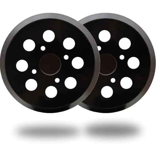 2 Pack 5" Hook and Loop Replacement Sander Pad for Ryobi RS290, RS241, RS240, RS280/RS280VS, RS281VS, P411 Random Orbit Sander