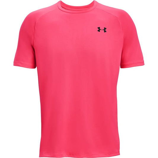 Under Armour Men's Tech 2.0 Short-Sleeve T-Shirt , Pink Shock (684)/Black, Medium