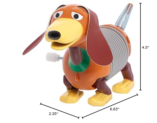 Disney•Pixar's Toy Story Slinky Dog Wind-Up Toy, Slinky Dog from Toy Story, Fidget Toy, Kids Toys for Ages 3 Up by Just Play