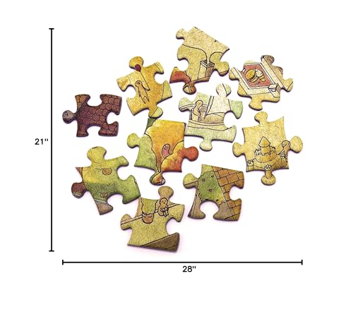 The Sunny City • 1000-Piece Jigsaw Puzzle from The Magic Puzzle Company • Series One