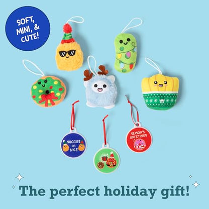 Emotional Support Advent Calendar by Relatable, Includes Mini Plush Toys and Ornaments, Fun Holiday Gift and Stocking Stuffer for Loved Ones of All Ages, Includes 24 Ornaments in Countdown Calendar