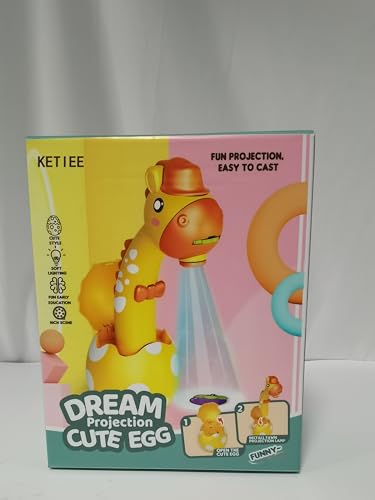 Kids Drawing Projector with 72 Patterns - KETIEE Drawing Projector Table for Kids Trace and Draw Projector Toy Art Projector Drawing Toddler Toy Painting Machine for Boys Girls 3-6 Years Old, Pink