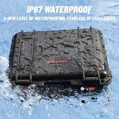 Case for Milwukee Hackzall Saw zall - Tool Bag for Milwaukee M18 Fuel Cordless One-Hand Sawzall Reciprocating Saw Kit, Waterproof Box for Milwaukee Hackzall 2719-20/2625-20/Battery Charger (Case Only)
