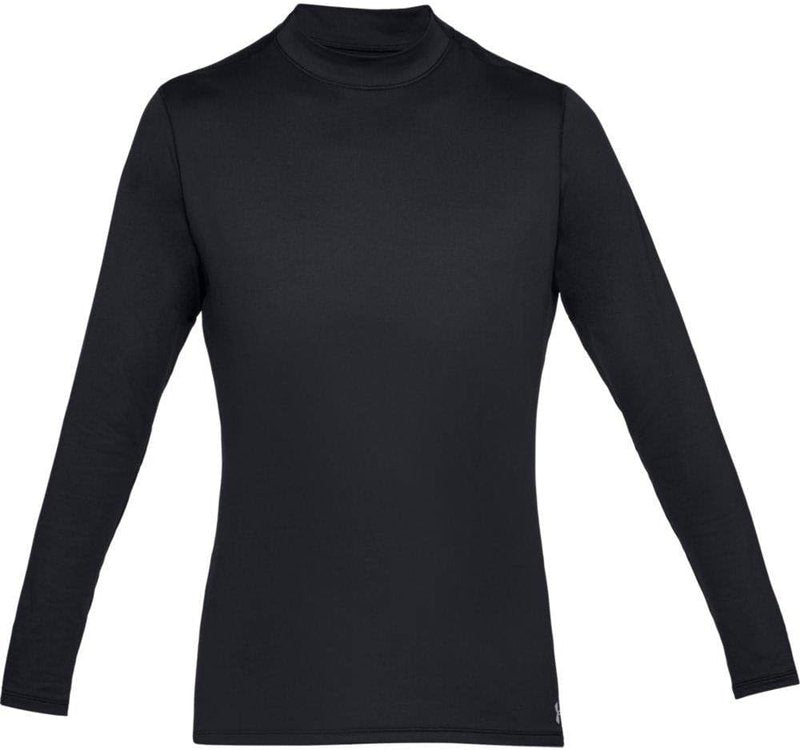 Under Armour Men's ColdGear Fitted Mock - 3XLT Black Thermal Base Layer