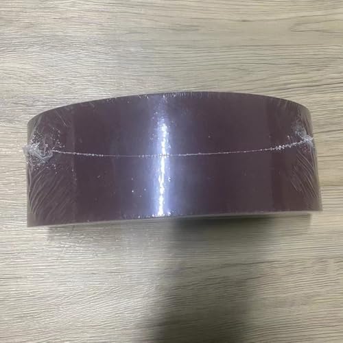 STEBRUAM Sanding Belt 75 x 533 mm, Sander Belts Set（3 Each of 80/120/150/240/400 Grains）for Belt Sander,for Grinding,Sharpening and Derusting (15 Pieces)