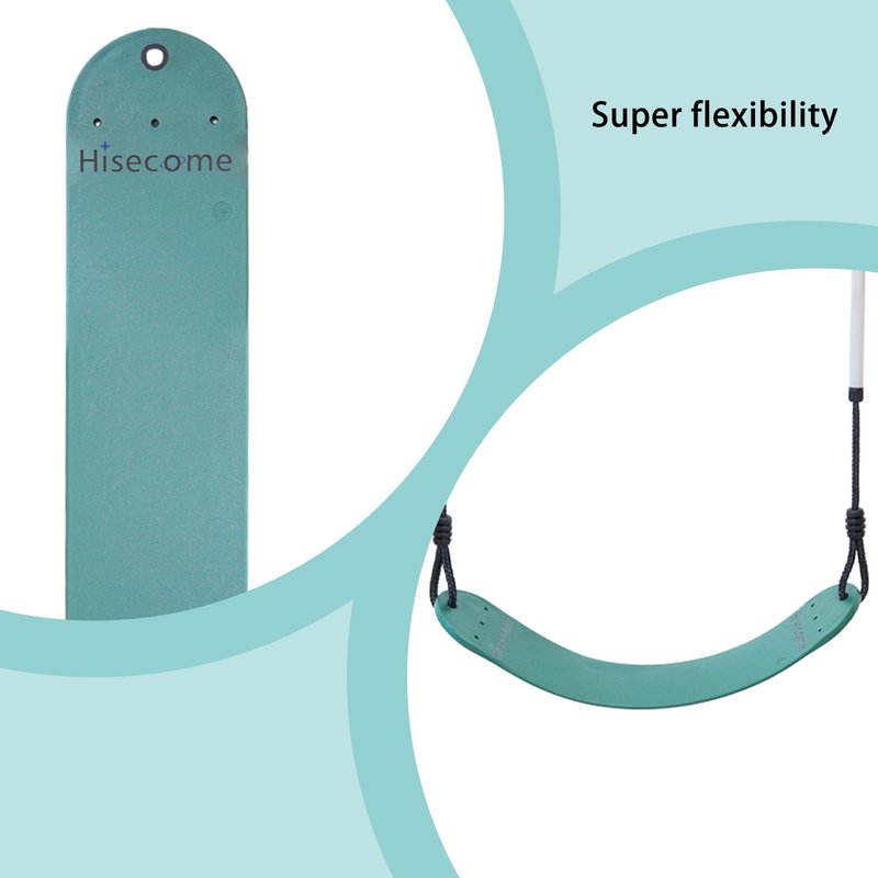 Hisecome 2 pcs Heavy Duty Swing Seat Support 330lb，Suitable for Backyard, Garden, Playground（Green）