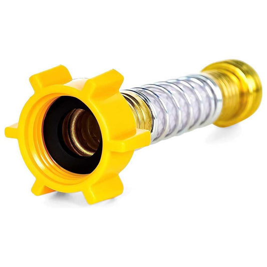 Camco Flexible Hose Protector-Eliminates Hose Crimping and Straining at Faucets and Water Connections, Creates Hose Flexibility (22703)