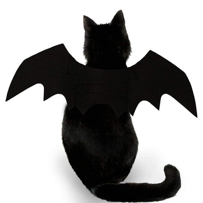 Pet Cat Bat Wings Halloween Dog Bat Costume, Bat Wings for Cat Halloween Costume Puppy Kitten Cosplay Bats Costume Pet Apparel, Cats Wings for Halloween Party Decoration Dress up Accessories