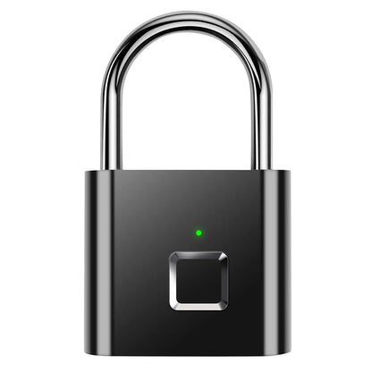 Fingerprint Padlock,AICase Ultra Light One Touch Open Fingerprint Lock with USB Charging for Gym, Sports, School Employee Locker,Fence, Suitcase,Bike No App, No Bluetooth，No Trouble