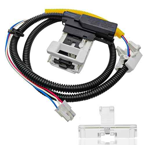 Washer Lid Lock Switch for Whirlpool models WTW5000DW1, WTW4816FW1, WTW5000DW2, WTW4816FW2, WTW5000DW3, 1CWTW4705GW0, 1CWTW4815EW0, 1CWTW4815EW1 Washer and Washer Lid Strike