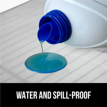 GORILLA GRIP ShelfGuard Wire Shelf Liner Compatible with Amazon Basics Shelving Unit, Set of 3 Waterproof Liners for Organizing Metal Rack Shelves, Kitchen Cabinets, Cupboard, Pantry, 14x24 Clear