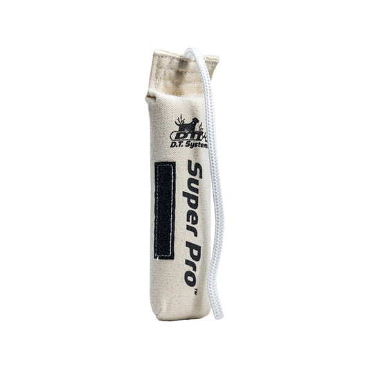 D.T. Systems Canvas Dog Training Dummy, Natural Canvas, Small, 2-Inch by 9-Inch, White (84100)