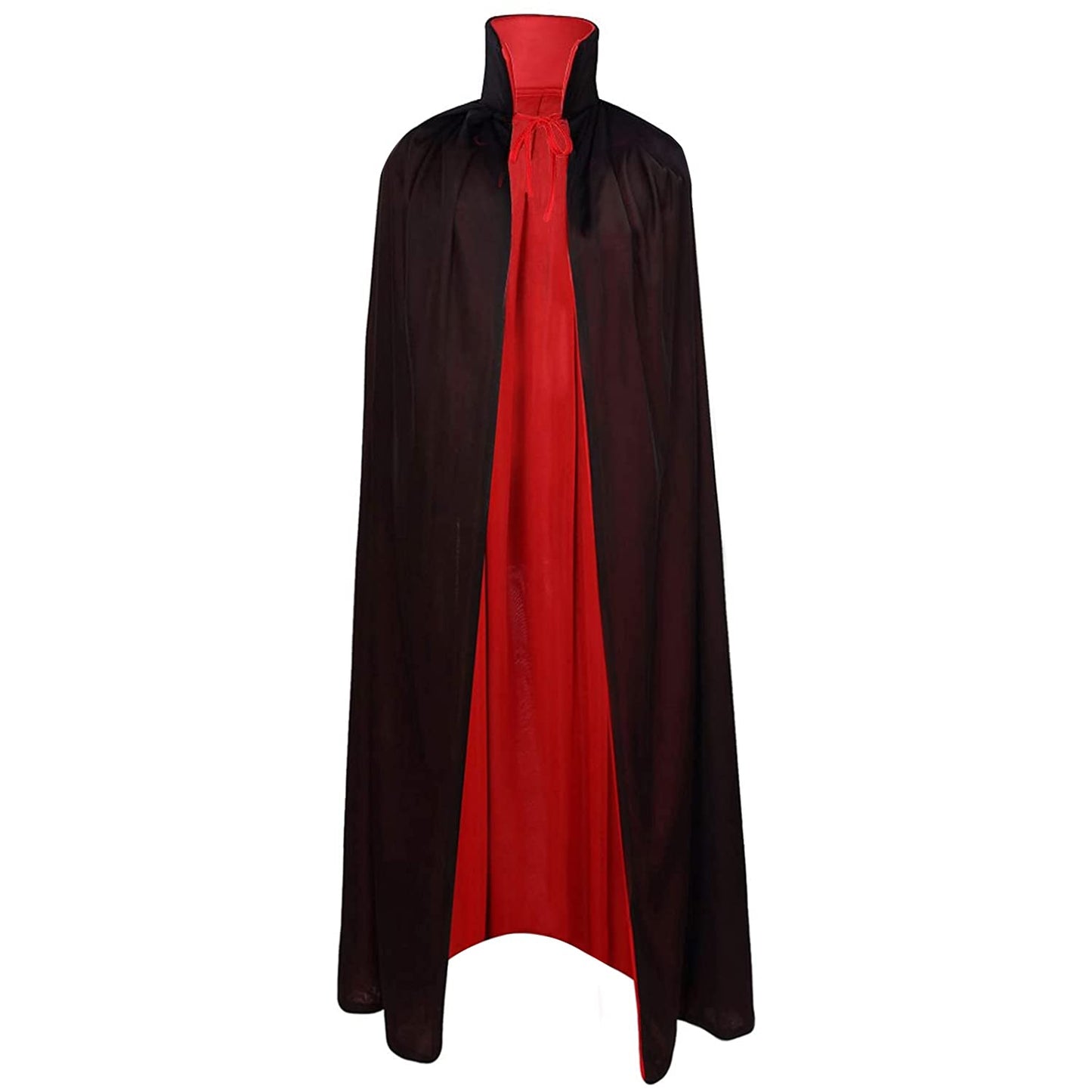 SZCXTOP 59''Halloween Vampire Cloak Capes Robes,Unisex Adult or Kids Reversible Stand-Up Collar Witch Capes for Party Cosplay Costumes