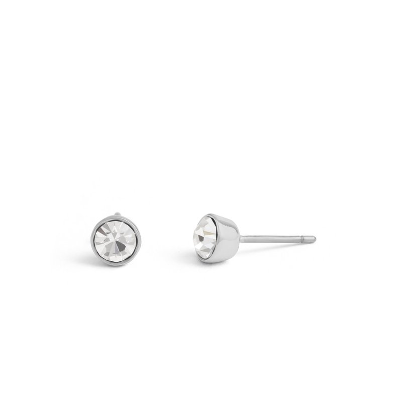 COACH Convertible Halo Stone Stud Earrings