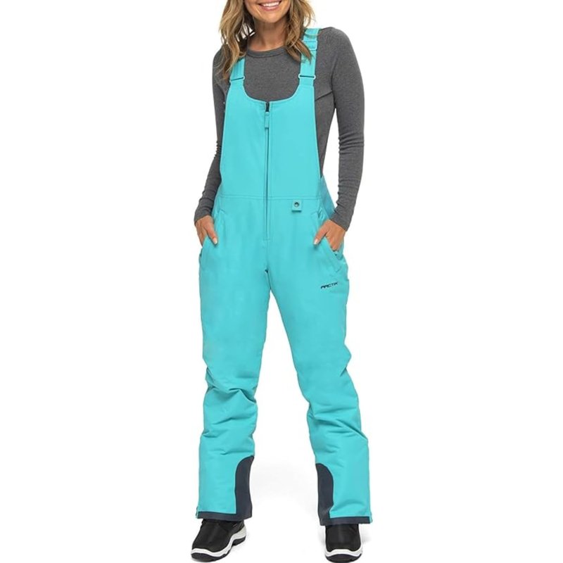 Arctix Women's Essential Insulated Bib Overalls, Bluebird, 1X Tall