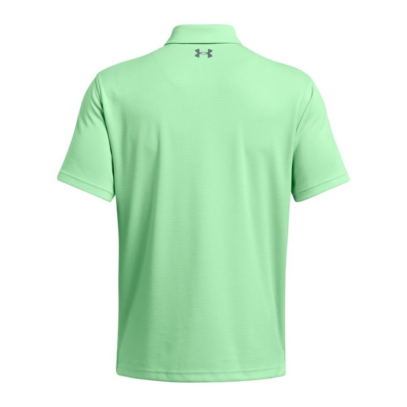 Under Armour Men's Tech Golf Polo, (350) Matrix Green / / Pitch Gray, Small