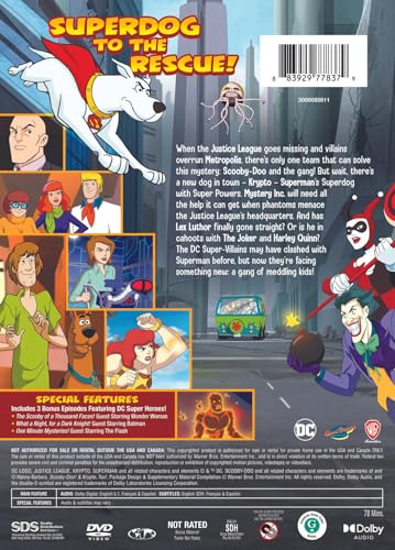 Scooby-Doo! and Krypto, Too! (DVD)