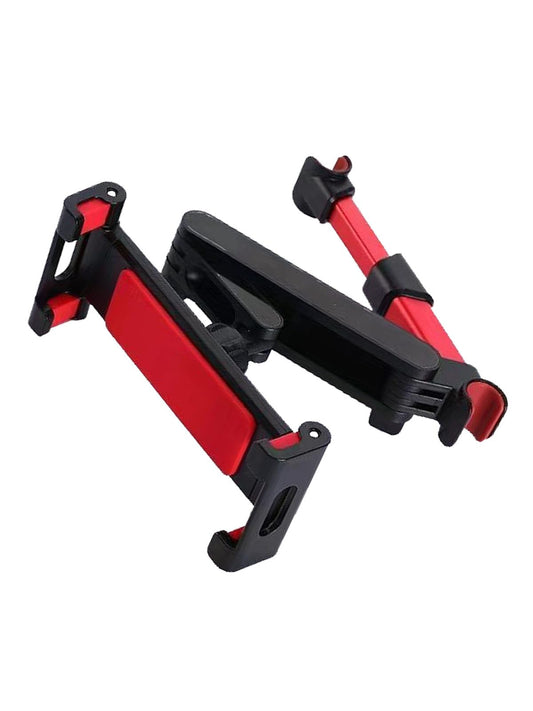 Car Tablet Holder, Headrest Tablet Mount Headrest Stand Cradle Compatible with IPad Pro Air Mini, Galaxy Tabs, Other 4.7-12.9" Cell Phones and Tablets, Red