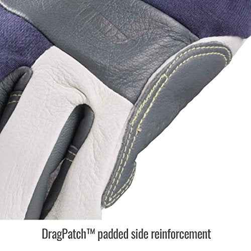 Revco T50 Men's Tigster Flame Resistant Welding Gloves Blue/White Medium