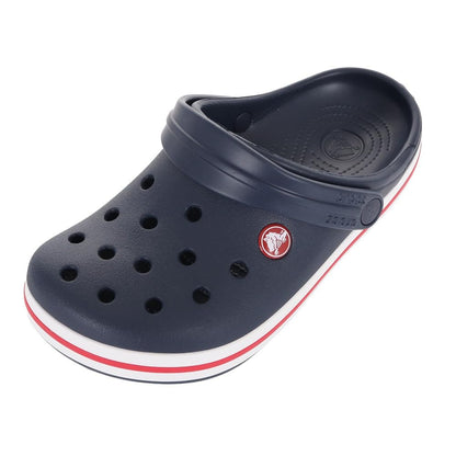 Crocs Unisex Kids Crocband K Clogs, Navy Red, 6 UK