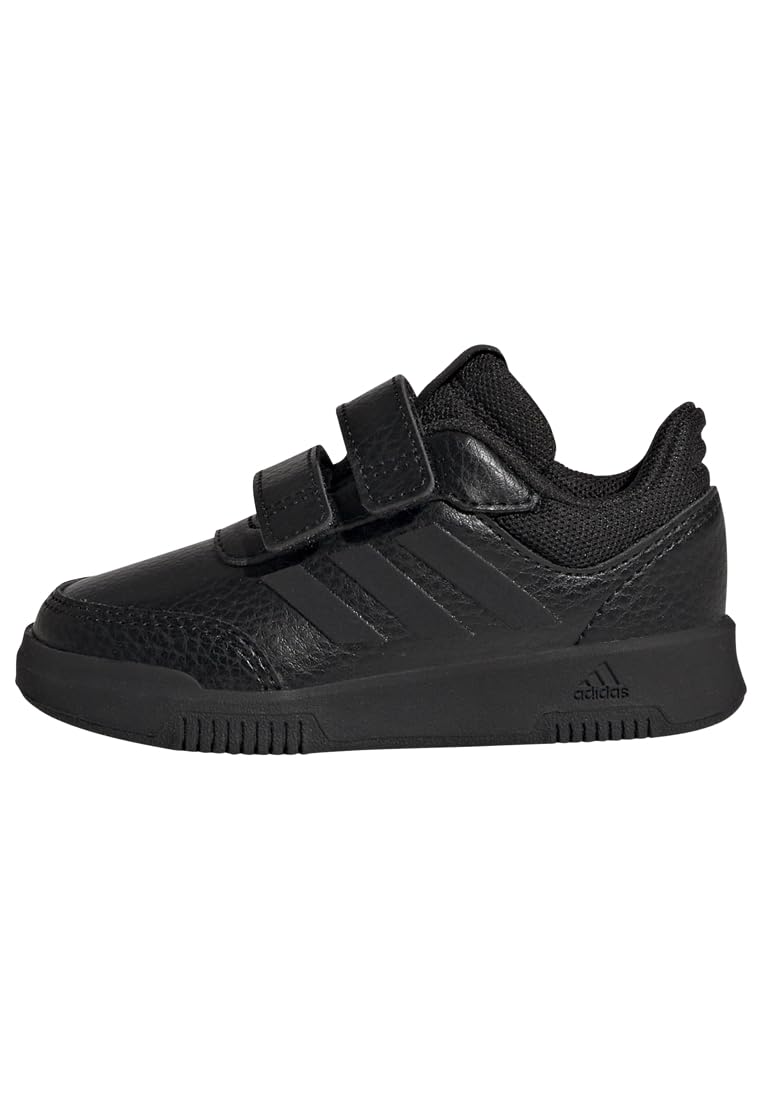 adidas Unisex Kid's Tensaur Hook and Loop Shoes Running, Core Black/Core Black, 13 UK Child